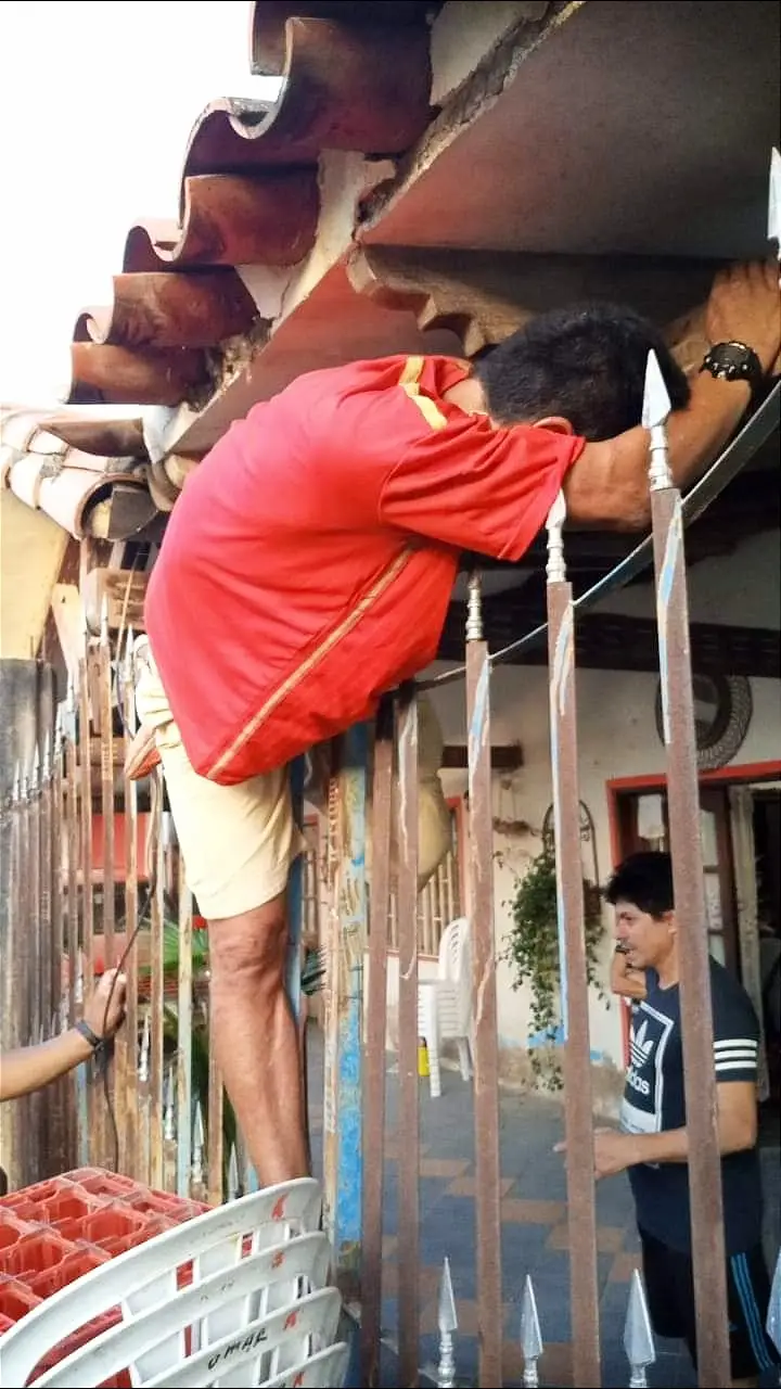 El sujeto ingresó a robar a una vivienda. ? RRSS